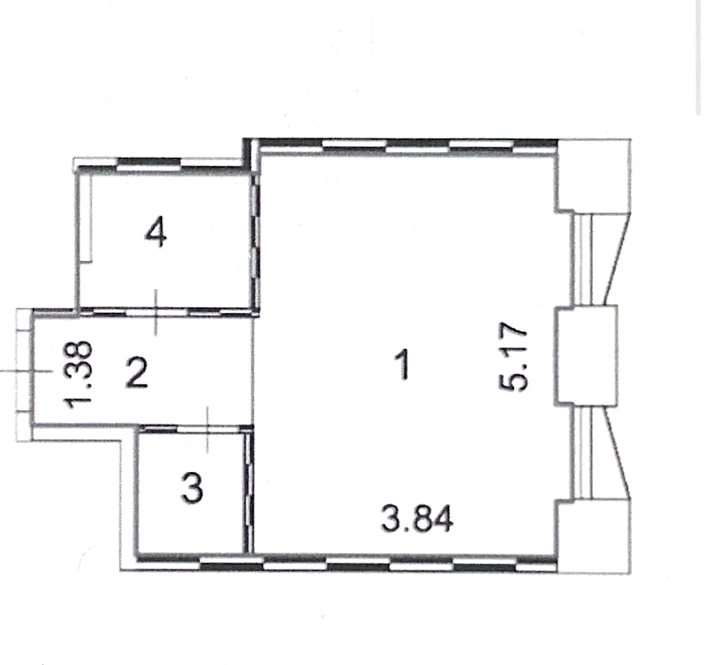 Студия в аренду, Москва, Дмитровский пр. 1 — 95 000 ₽/мес